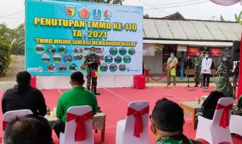 Dandim Bojonegoro: TMMD 110 Miliki Visi Dan Misi Mensejahterakan Masyarakat